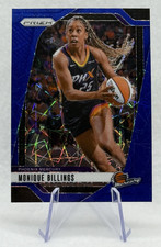 Monique Billings 2024 Panini WNBA Prizm Blue Velocity #120 Phoenix Mercury