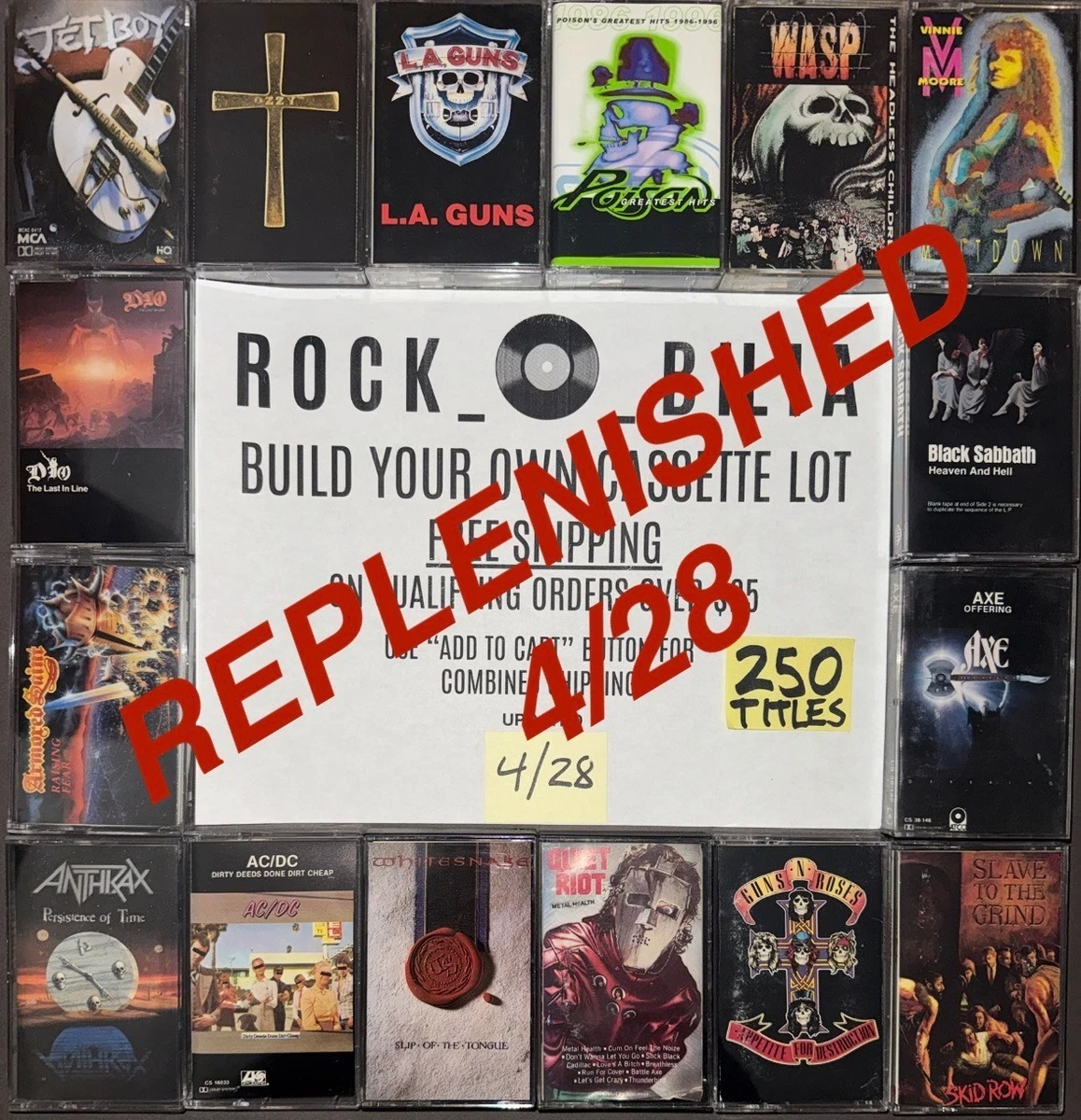 Punk Metal Album Metal Music Cassettes for sale | eBay