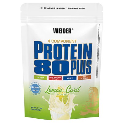 Joe Weider Protein 80 Plus, 500 g Beutel, Citrus-Quark
