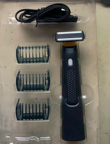 Men's USB Electric Shaver Trimmer Razor Rechargeable Hair Beard Shaving Machine - Picture 7 of 10