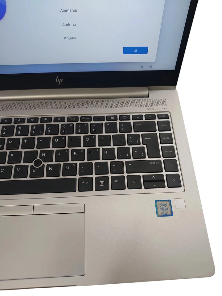 HP EliteBook 9560G1 i5 8a generazione 16? GB/500 GB SSD portatile grigio seco... - Immagine 3 di 4