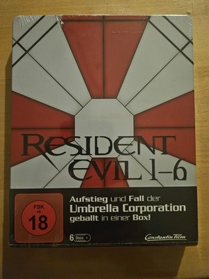 Resident Evil 1-6 Collection   Komplettbox im Steelbook (Blu-ray, FSK 18)
