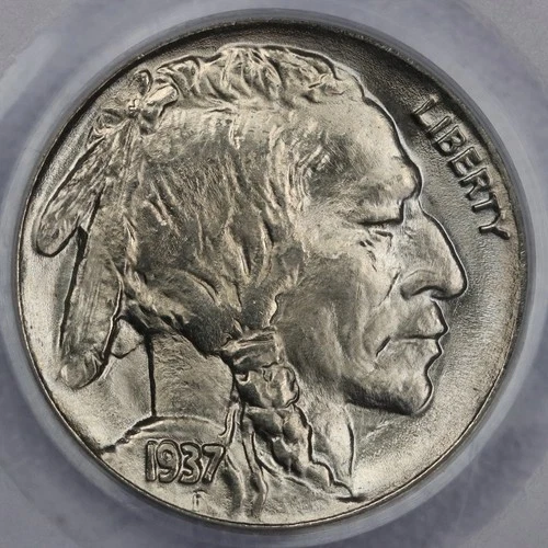 1937 5c Buffalo Nickel - PCGS MS 66