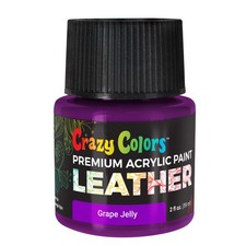 Grape Jelly Premium Acrylic Leather Shoe Paint, 2 oz - Sneakers, Jackets, Bags