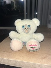 Vintage Fisher Price Baby Julie Briarberry Bear Plush Stuffed Animal Yellow 1999