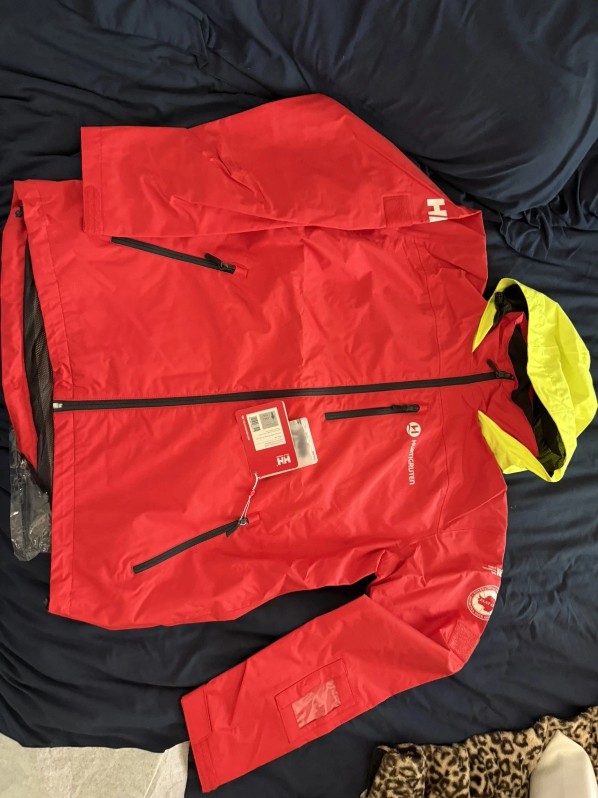 Helly Hansen Jacket Mens 2XL Red Hurtigruten Explorer Antarctica AECO IAATO New