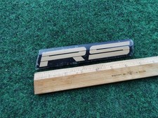 1984-1987 Camaro Rs Rocker Panel Badge Emblem Nameplate Logo 5s4