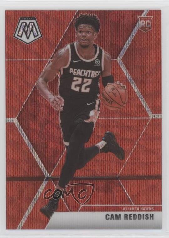 2019-20 Panini Mosaic Rookies Tmall Red Wave Prizm Cam Reddish #241 2l4