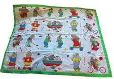 Sue Dreamer Apparel Art Homemade Baby Quilt, Bears, Fishing, Sports