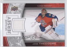 2013-14 Upper Deck UD Game Jersey Series 1 Jose Theodore #GJ-TH 0q3