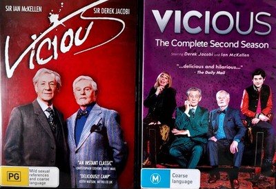Vicious: Season 1-2 (DVD, 3 Discs) NEW