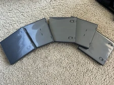 Lot of 5 blank Custom Game Cases For all Gameboy Games