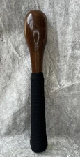 HandCrafted Joined Black Walnut  Wood Cudgel Shillelagh Primitive Weapon 13 1/2”