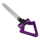 Violet Aluminium Alliage Triangle Forme Pare-chocs Crochet Vis pour Voiture