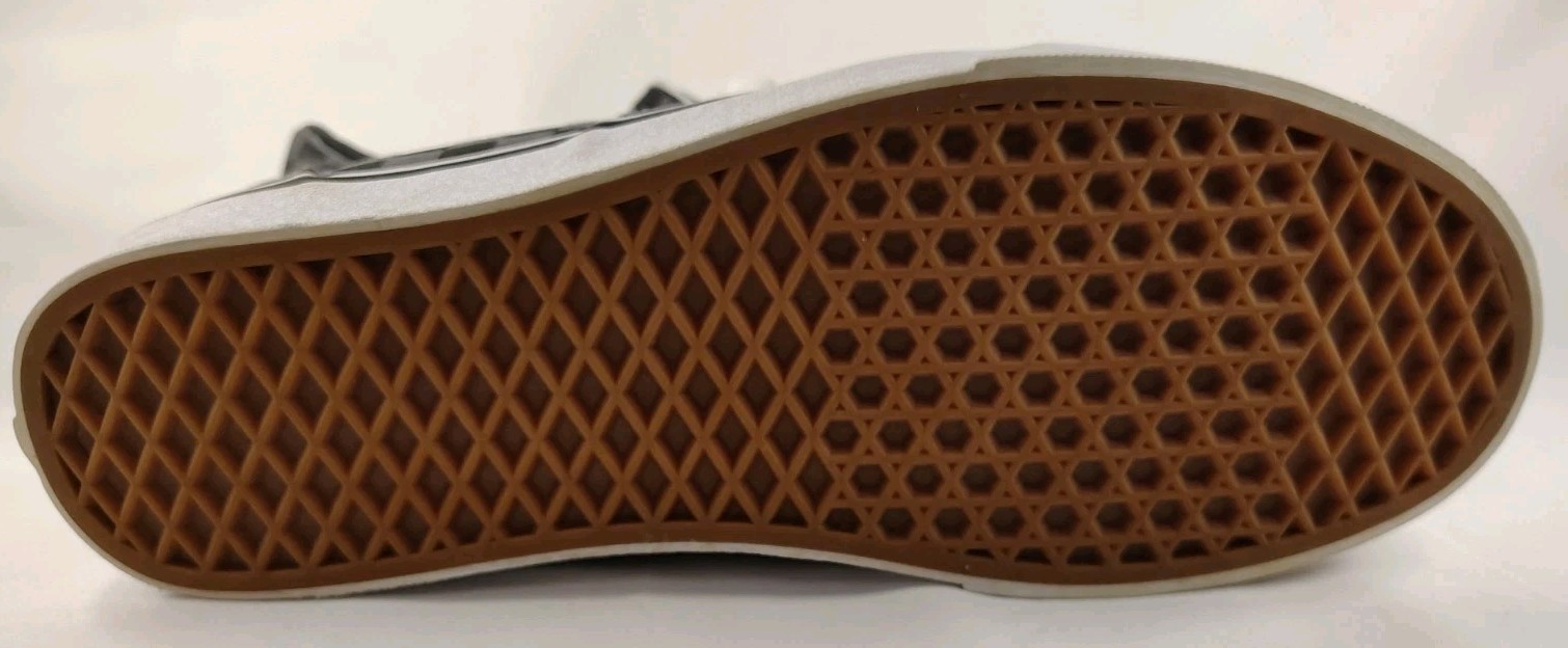 Vans Black Gray Checkerboard Shoes Mens Lace Up Canvas Casual Low Top 12 thumbnail 7