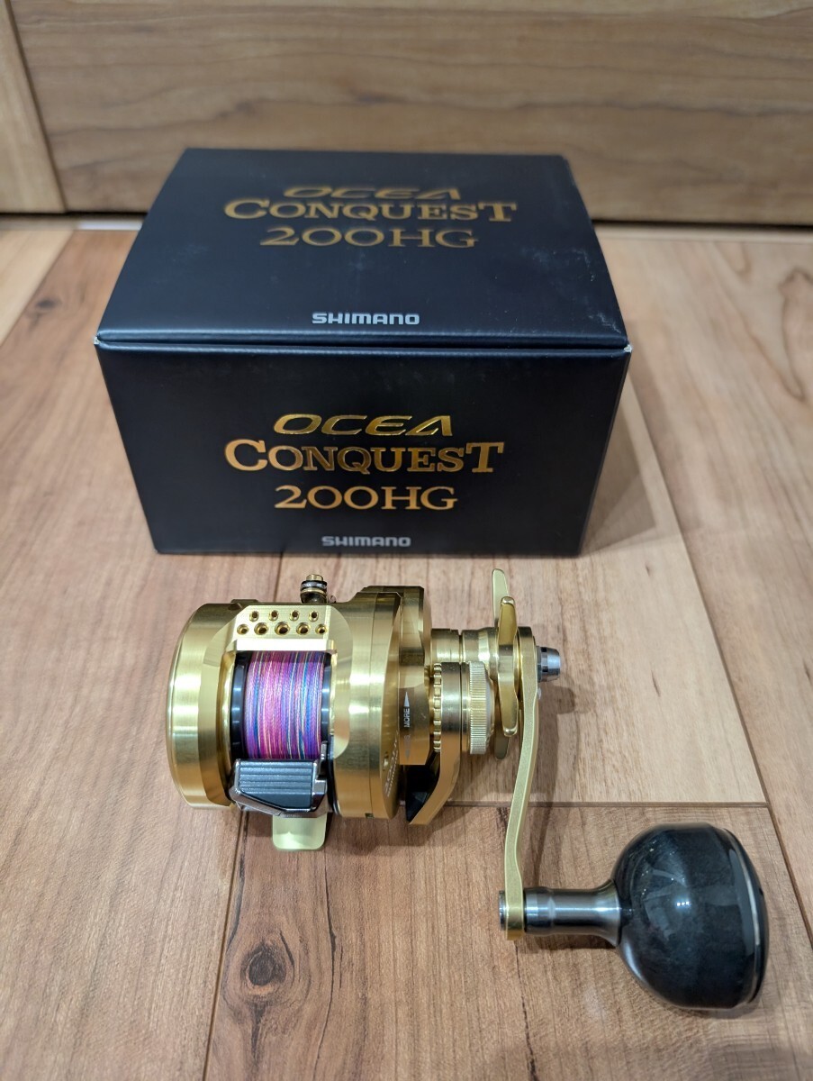2023 Shimano Ocea Conquest 200HG Baitcasting Reel JDM