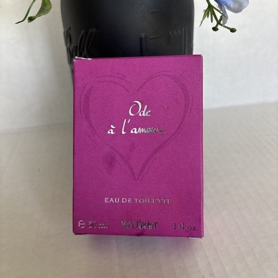 Vtg Ode a L Amour Eau de Toilette Perfume Spray 1 Fl. oz Yves Rocher France