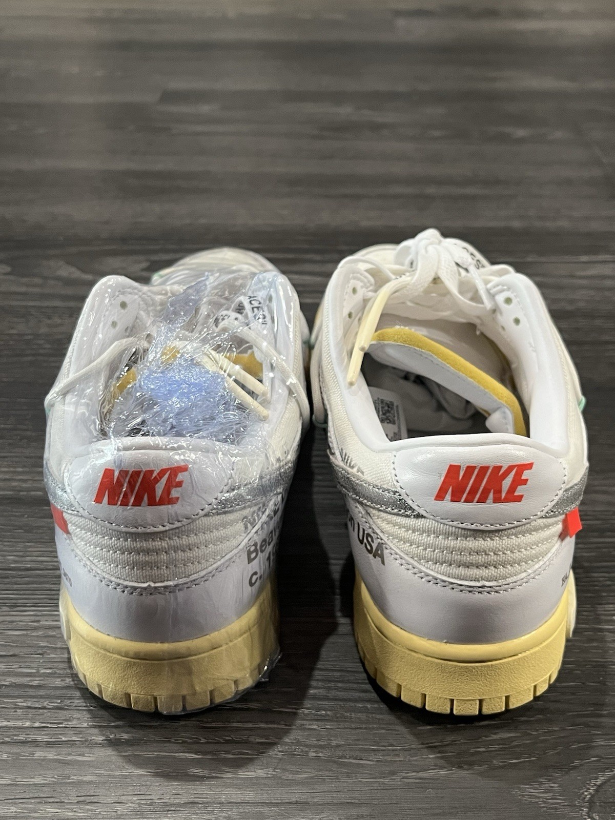 OFF WHITE X NIKE Off White x Dunk Low 'Lotto 01 di 50'