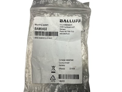 (5PCS)Balluff BAM0032 Mounting System Bracket | BMS CS-M-D12-ID18-01 | New