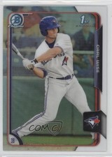 2015 Bowman Draft Chrome Refractor Carl Wise #139 1u6