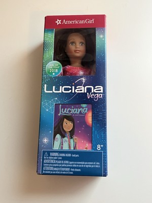 American Girl LUCIANA VEGA MINI DOLL Mini Book 6'' Girl of the Year 2018