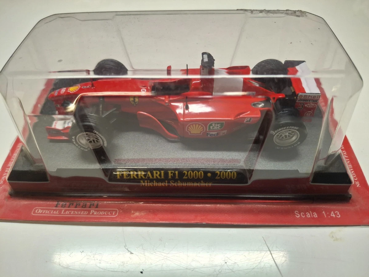 Miniature Ferrari F1 2000 1/43 – Michael Schumacher & Rubens Barrichello – À Monter