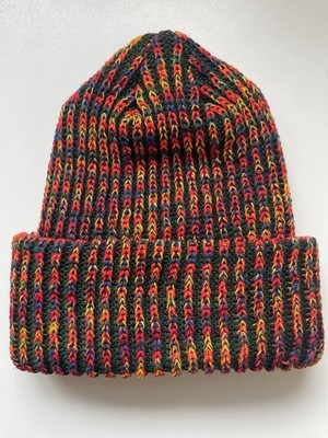 SUPREME FW24 Rainbow Loose Gauge Beanie OLIVE | eBay