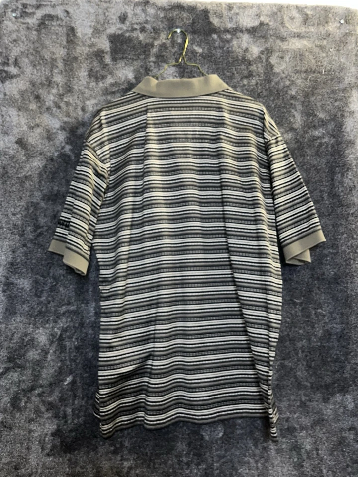 Polo de golf Ashworth vintage a rayas - talla grande Foto 4 de 4