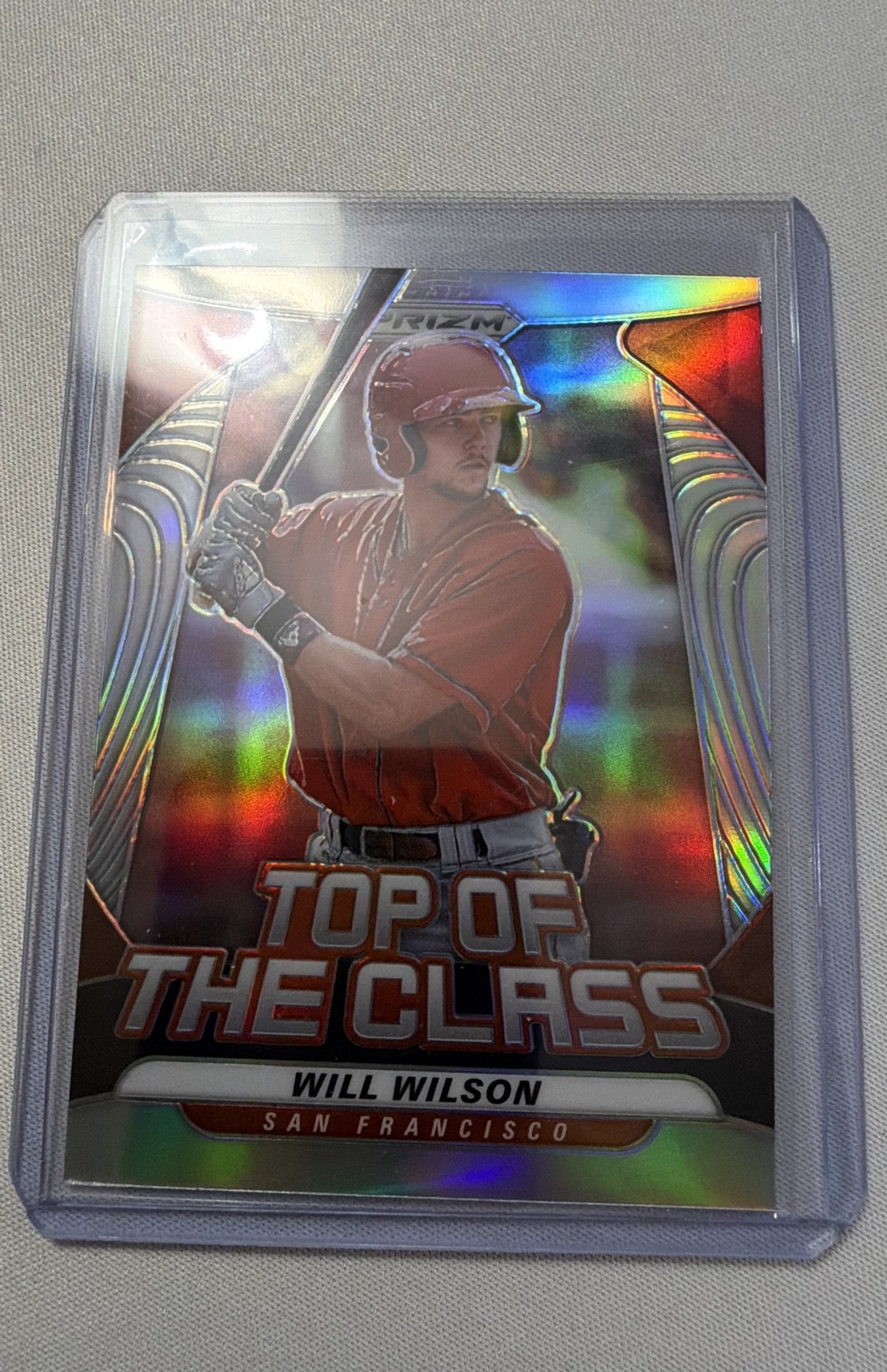 2020 Panini Prizm - Top of the Class Will Wilson #TOC-15 Silver Prizm (RC)