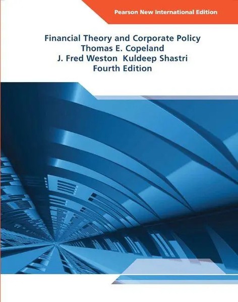 Financial Theory And Corporate Policy Thomas Copeland (U. A.) Taschenbuch 2013-image
