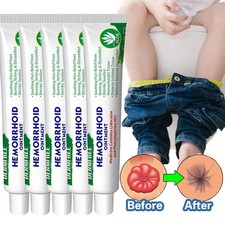 5/3X Hemorrhoids Remove Ointment Herbal Cream Relief Piles Pain Reduce Itching
