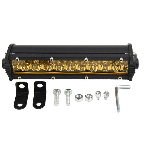 7 Ultra Thin LED Work Light Bar with Spot Beam Off road Truck Fog Lamp 60W - Picture 4 of 19