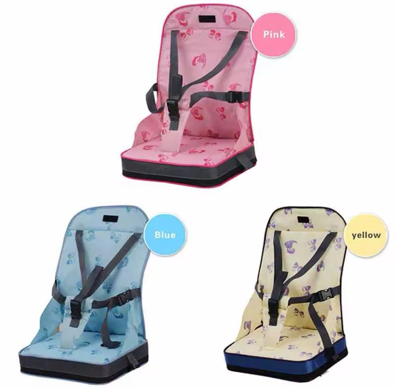 Baby High Chair Foldable Toddler Chair Infant Dining Seat Portable - PINK
Opens in a new window or t