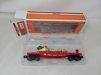 Lionel 1928460 Santa s Take Five Flatcar O Gauge
