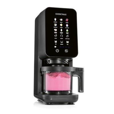 GOURMETmaxx SmoothUp Touch Eismaschine 700 Watt, 9 Programme, 3 Modi