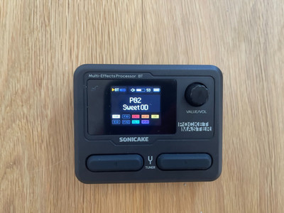 SONICAKE Pocket Master Guitar Modeling IR Cabinets Simulation Multi-Effects 