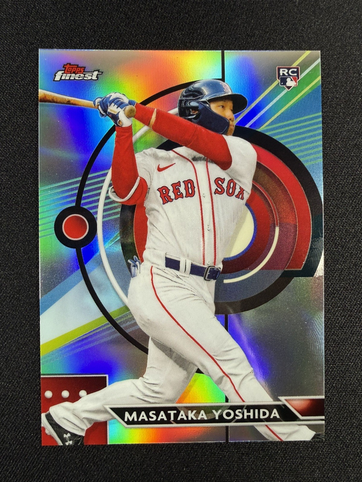 2023 Topps Finest - Refractor #76 Masataka Yoshida (RC)