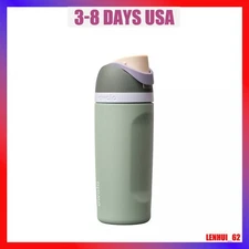 Owala 16oz Kids' FreeSip Stainless Steel Water Bottle Misty Meadow 16 Capacity