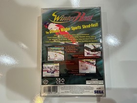 Winter Heat (Sega Saturn) CIB Complete in Box with Manual + Foam Tested NR MINT