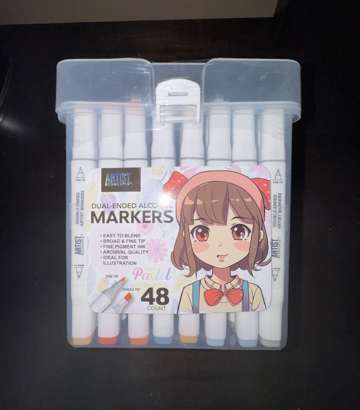 48 Colors Easy To Blend
