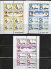 Lotto Tuvalu Scott 157-62 MNH BDP39862