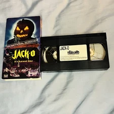 Jack-O 1995 Horror Halloween VHS Tape Triboro Entertainment