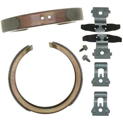 Raybestos Element3 Replacement Drum-in-Hat Rear Parking Brake Shoes Set - For Se