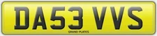 DAVES REG DAVE Number plate DA53 VVS registration DAVID REG DAVY NO FEES DAVIS