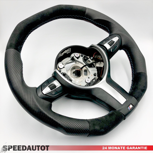 EXCHANGE flattened Alcantara black steering wheel BMW F31 F30 F33 F22