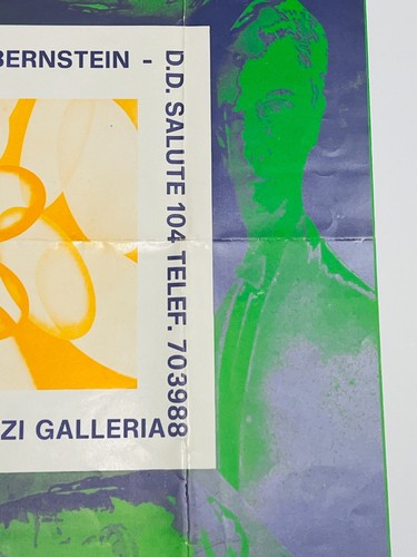 1967 RICHARD BERNSTEIN John Loring Barozzi Gallery italy Poster Warhol Tiffany c - Picture 7 of 17