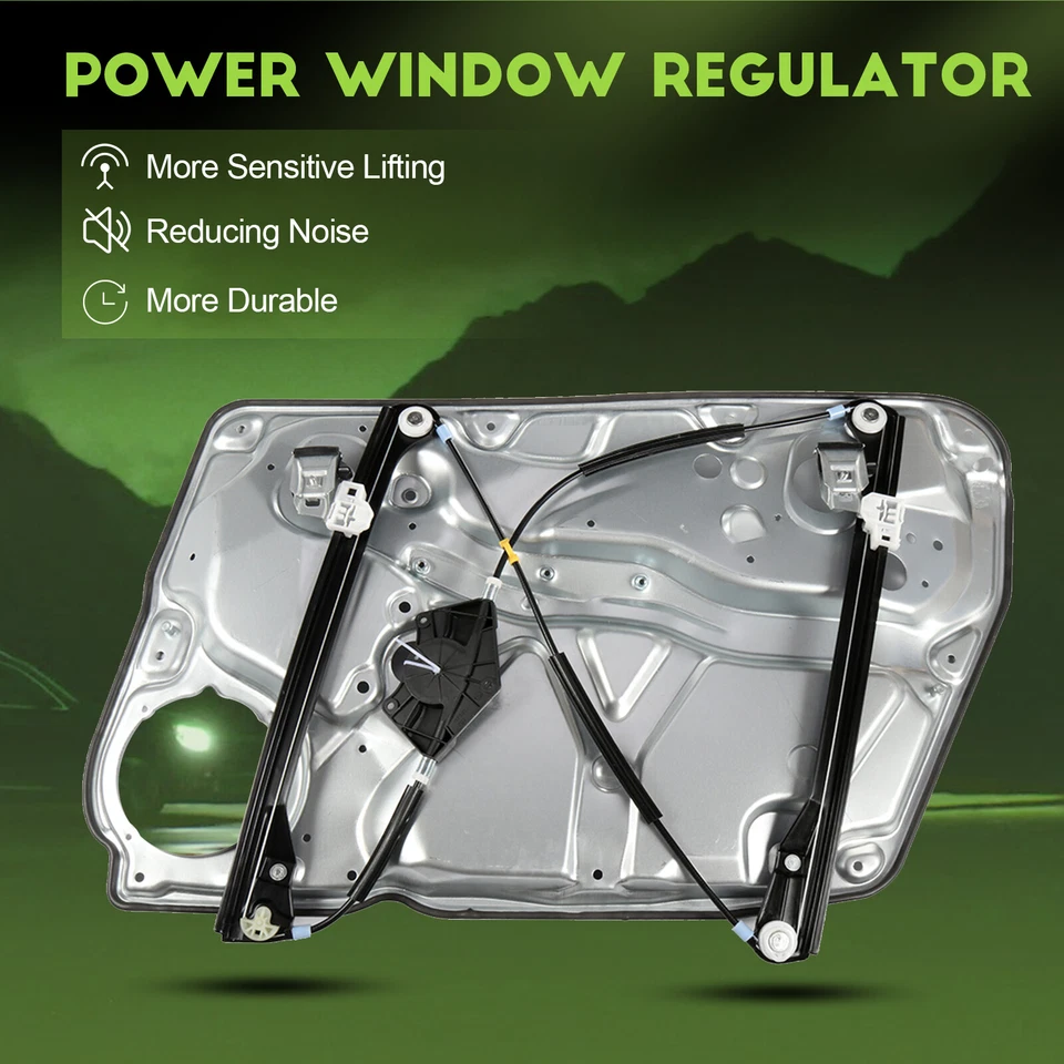 Regulador de ventana delantero izquierdo sin motor para Volkswagen Passat 1998-2005 Foto 3 de 4