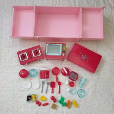 yuchan♡ Showa Retro] Yuka-chan Kitchen Bag Miniature Toy made in Japan
