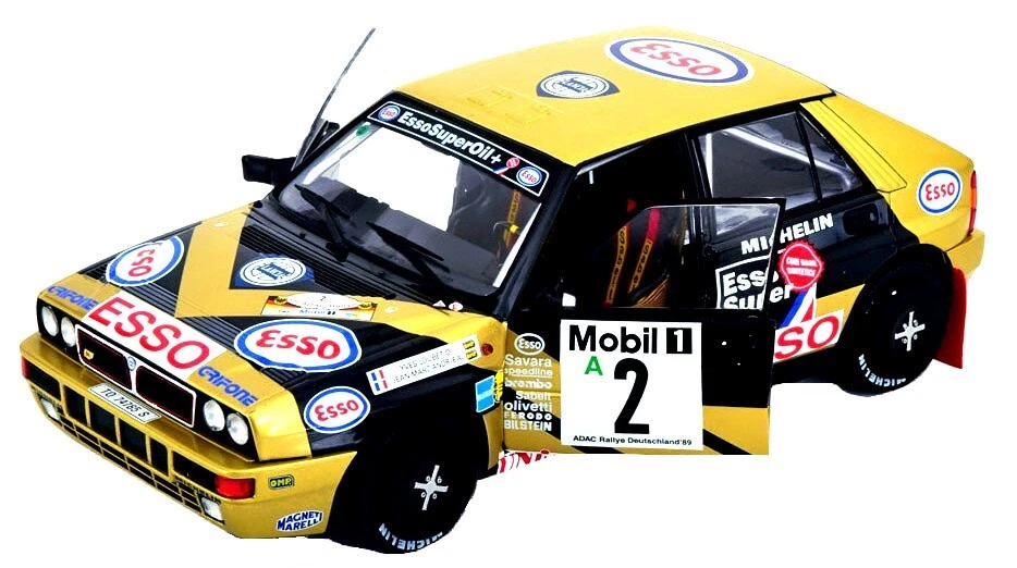 LANCIA DELTA HF INTEGRALE  #2 3rd ADAC Rallye Germany ERC  Campione 1989 - NUOVA - Immagine 3 di 4