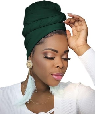 DRESHOW Turban Femme En Jersey Doux - Headwrap Extensible Léger Et Respirant - Unisexe